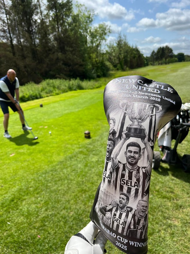 Newcastle Carabao Cup Winners 2025 Golf Driver Headcover