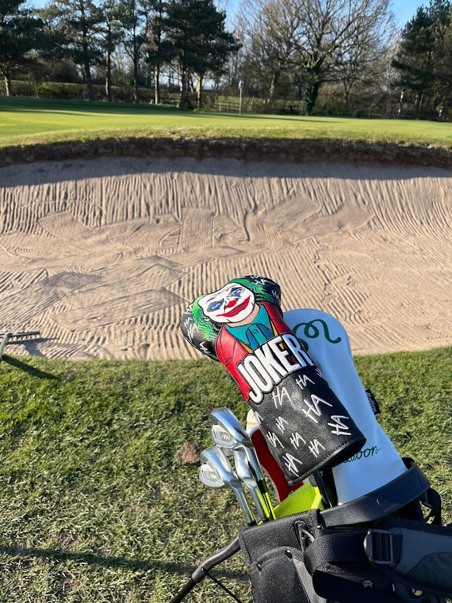 Joker Style Golf Driver Headcover – Full Colour | PU Leather | Universal Fit