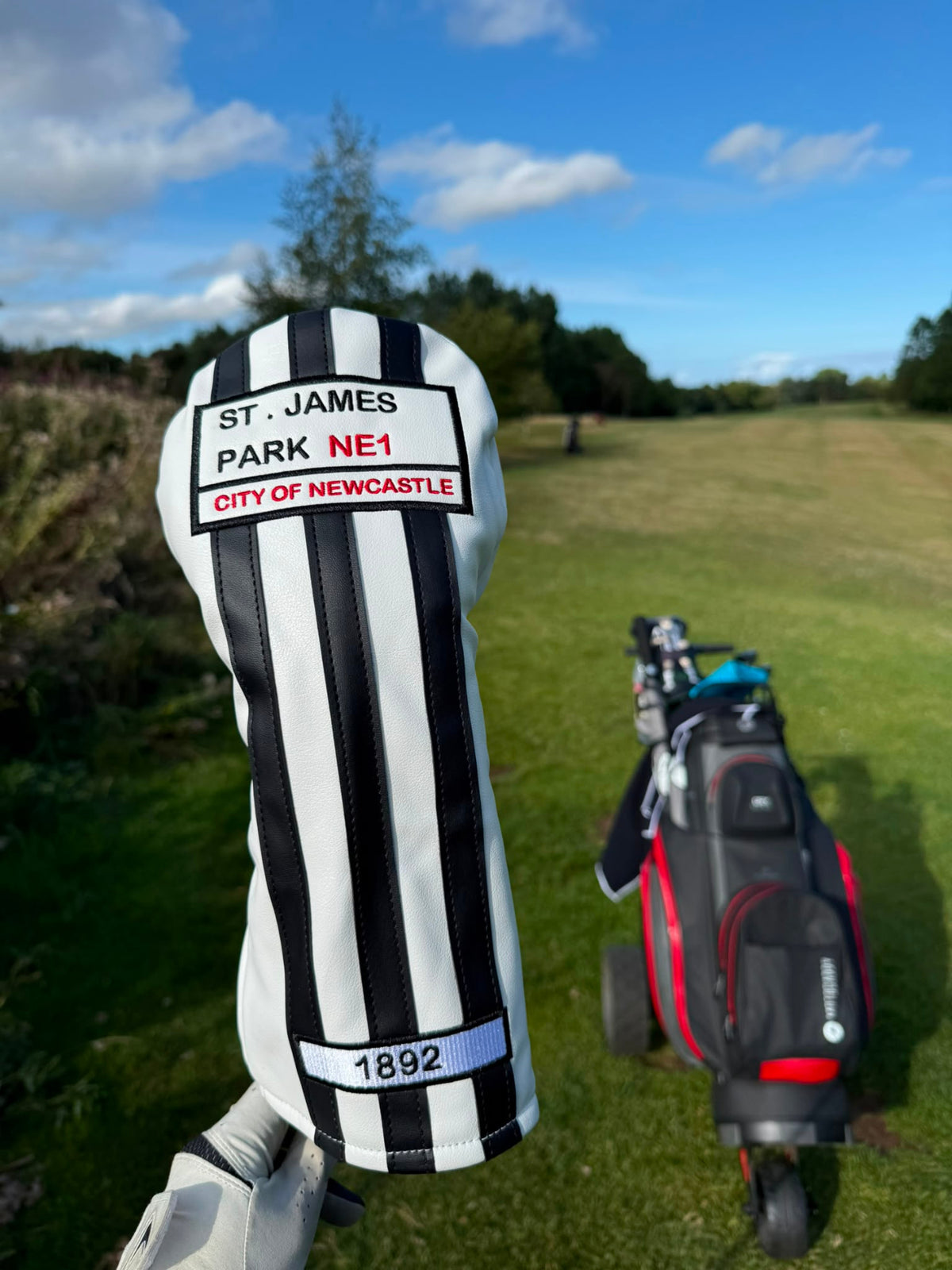 Newcastle St James' Park Golf Driver Headcover | NE1 City of Newcastle | 1892
