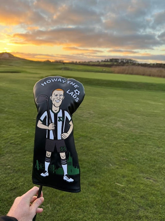 “Big Dan” Newcastle Golf Driver Headcover – ‘Howay the Lads’ Embroidery