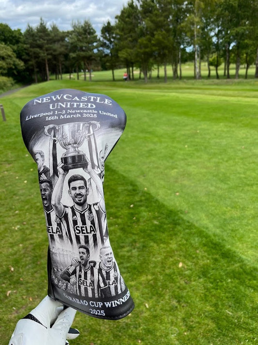Newcastle Carabao Cup Winners 2025 Golf Driver Headcover