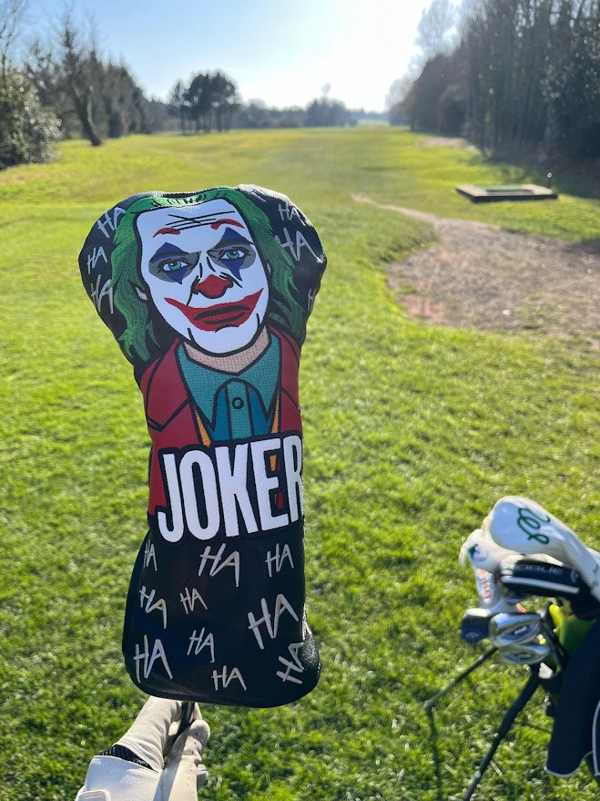 Joker Style Golf Driver Headcover – Full Colour | PU Leather | Universal Fit