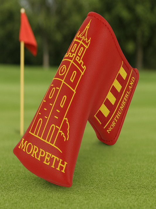 Morpeth Northumberland Golf Blade Putter Headcover