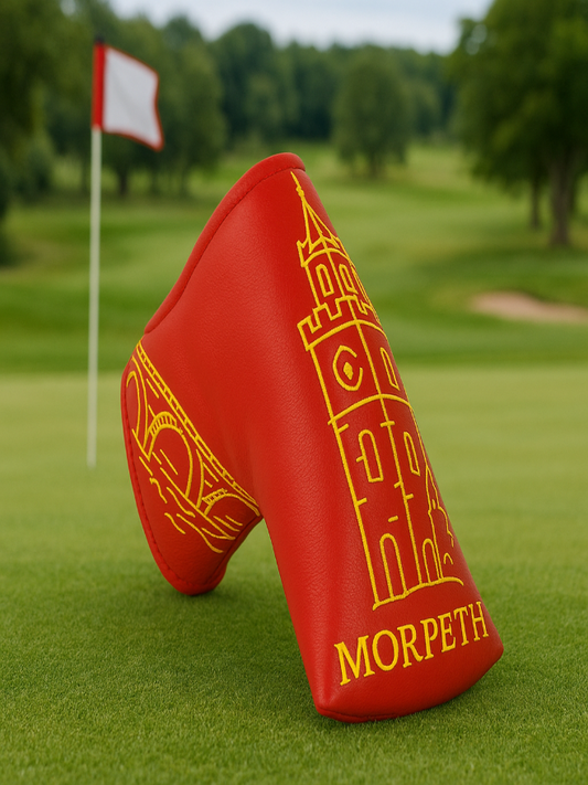 Morpeth Northumberland Golf Blade Putter Headcover