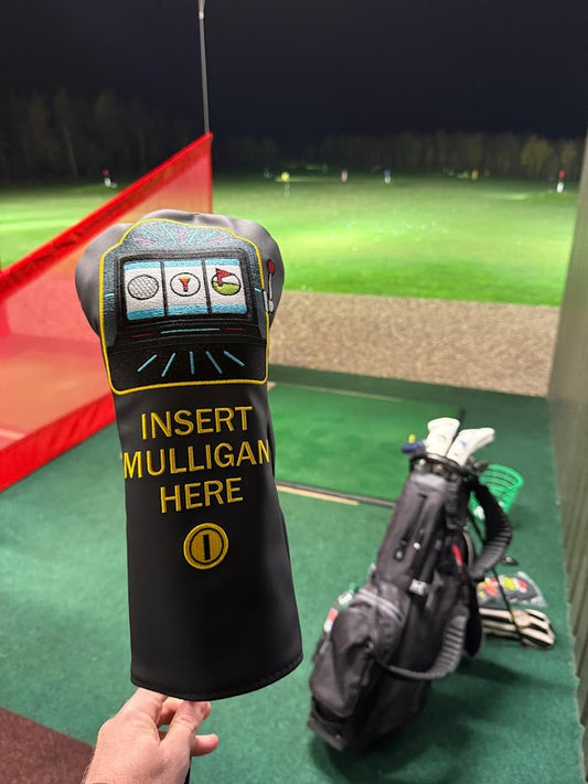 “Insert Mulligan Here” Slot Machine Golf Driver Headcover