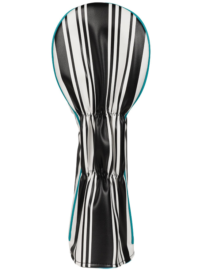 Newcastle St James Park Golf Driver Headcover - Black & White Striped 26/27 season