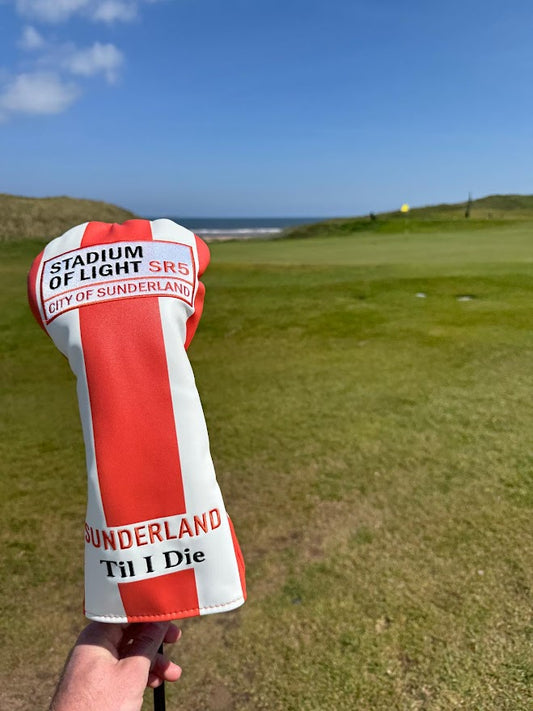Sunderland Stadium of Light 'Till I Die' Golf Driver Headcover - PU Leather