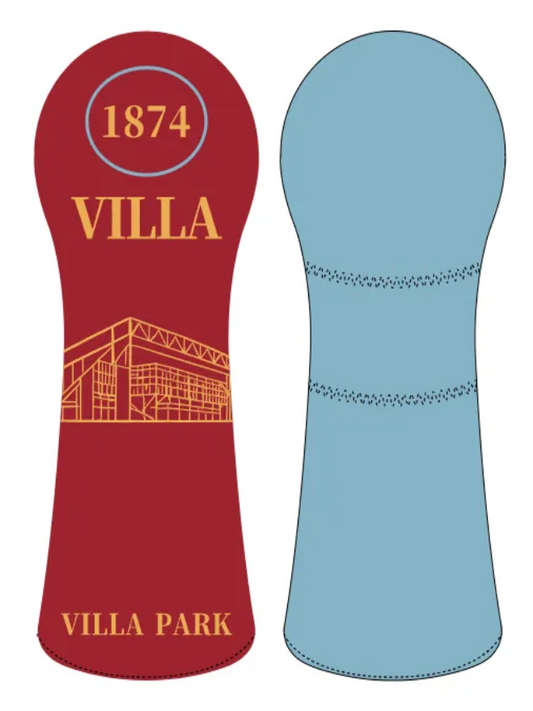 **COMING SOON** Villa Golf Driver Headcover – Fully Embroidered, Vintage Stadium-Inspired Design