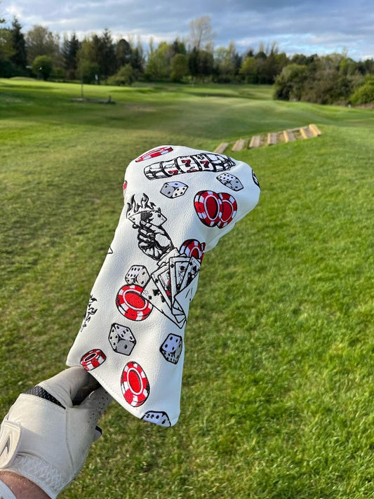 Casino Style Golf Driver Headcover- PU Leather | Universal Fit