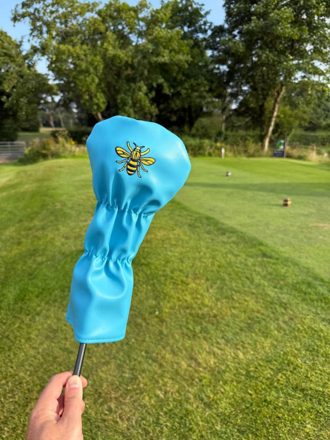 City Sky Blue Golf Driver Headcover