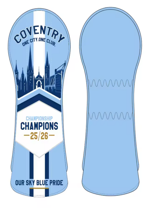 **COMING SOON** Coventry Golf Driver Headcover – Championship Winners 25/26 Commemorative Design