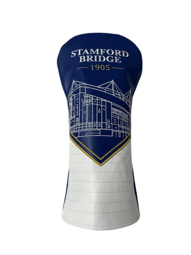 **COMING SOON** Chelsea Stamford Bridge Golf Driver Headcover  – Premium PU Leather