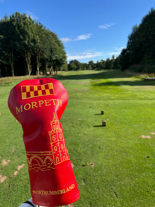 Morpeth Northumberland Golf Driver Headcover – Premium Leather