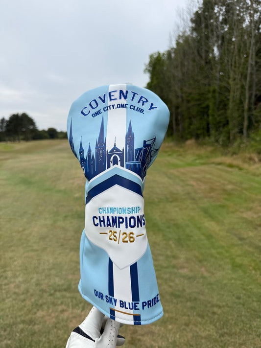 Coventry Golf Driver Headcover – Championship Winners 25/26 Commemorative Design