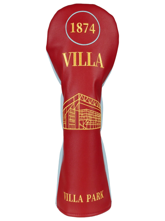 Villa Golf Driver Headcover – Fully Embroidered, Vintage Stadium-Inspired Design