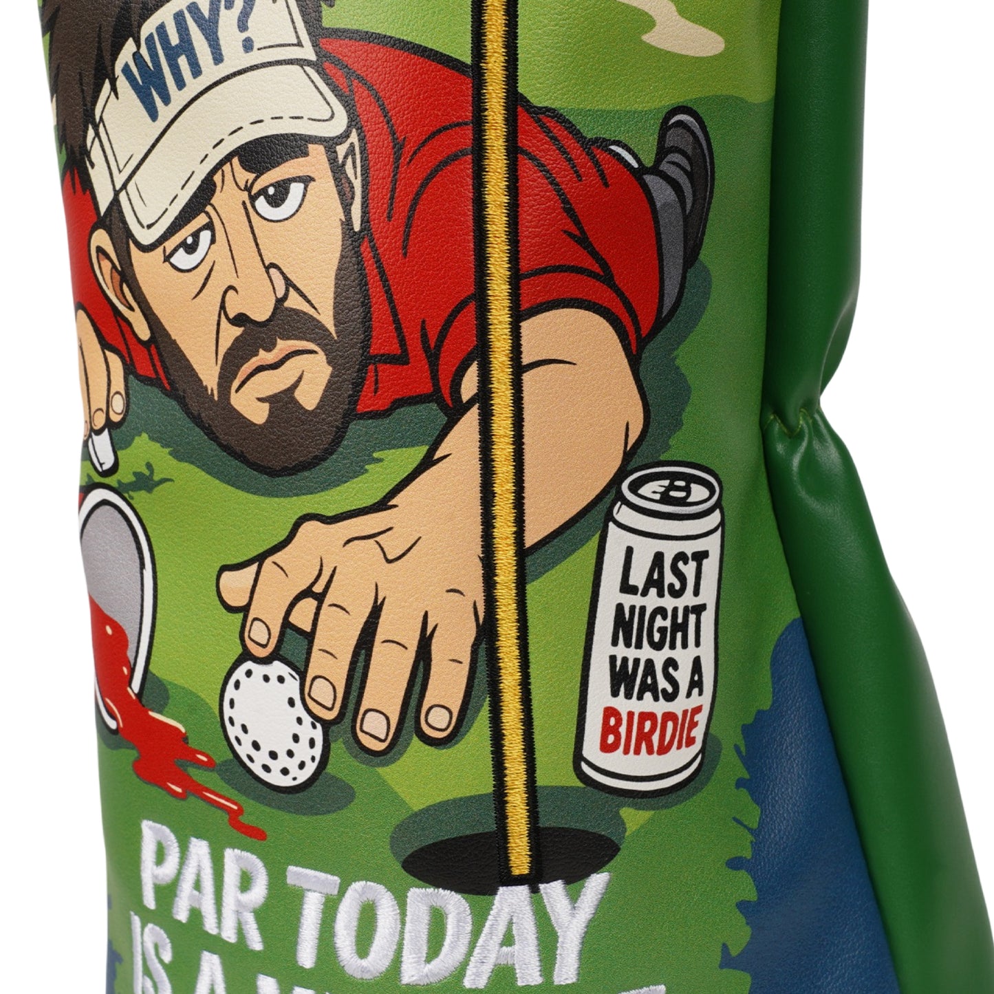 Hangover Club Golf Driver Headcover – "Because Some Rounds Start the Night Before"