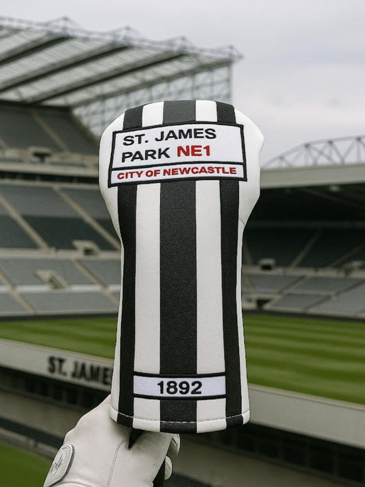 Newcastle St James' Park Golf Driver Headcover | NE1 City of Newcastle | 1892